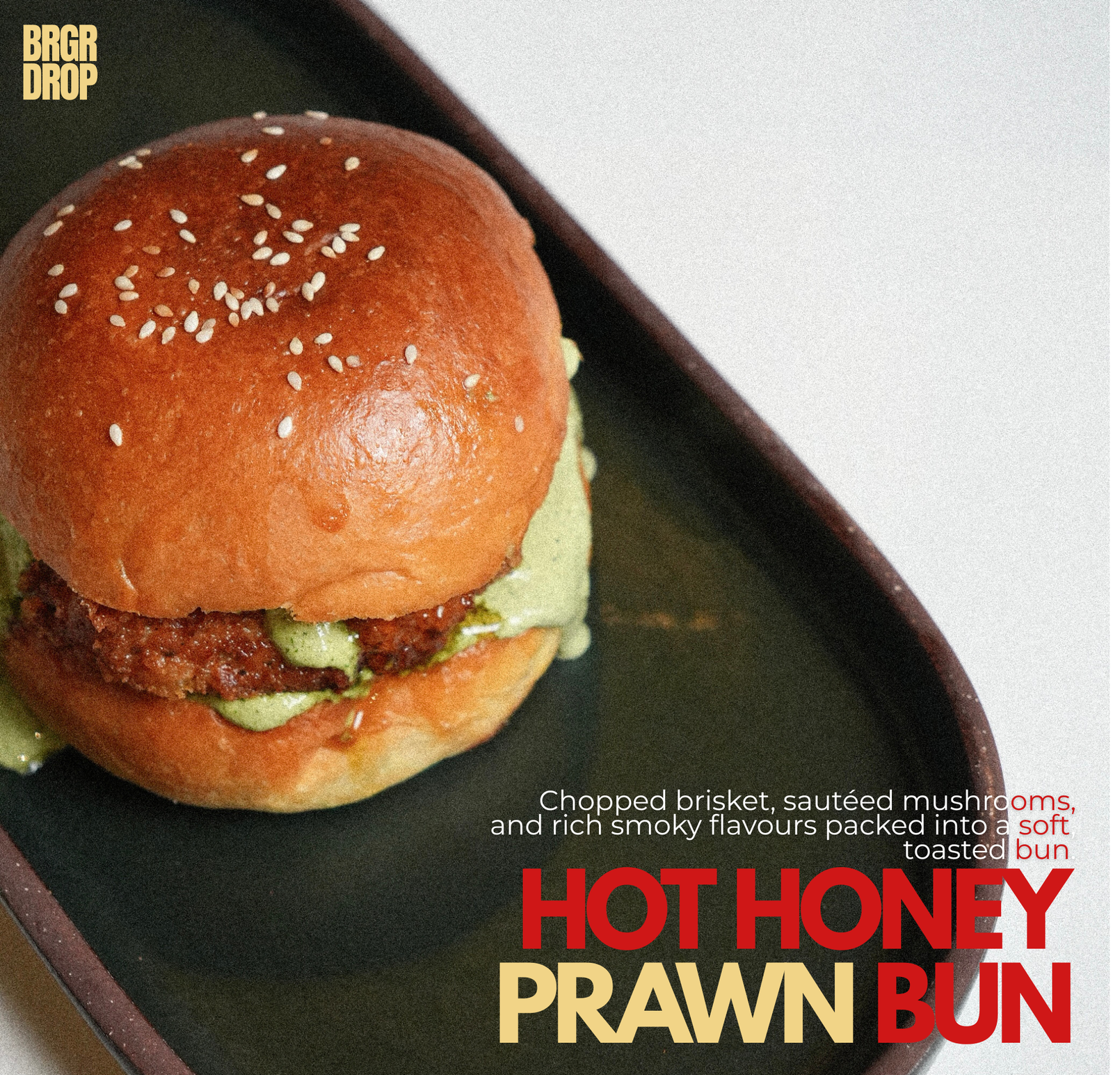 Hot Honey Prawn Bun weekend special